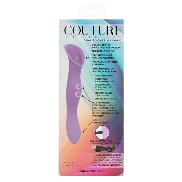 Couture Collection Dual Flickering Wand - Purple - US Stores