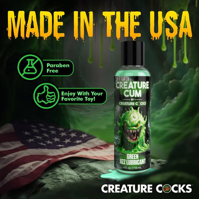 Creature Cum Blue Water - Based Lubricant 8oz - US Stores