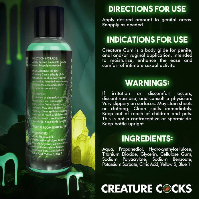 Creature Cum Blue Water - Based Lubricant 8oz - US Stores