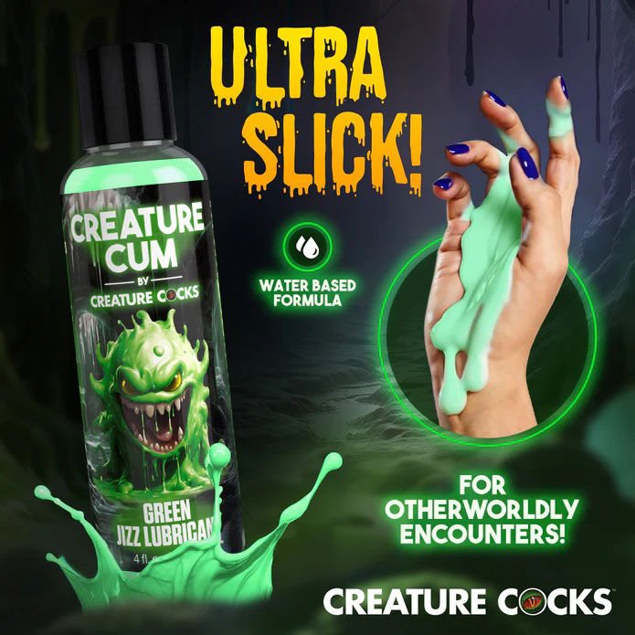 Creature Cum Blue Water - Based Lubricant 8oz - US Stores