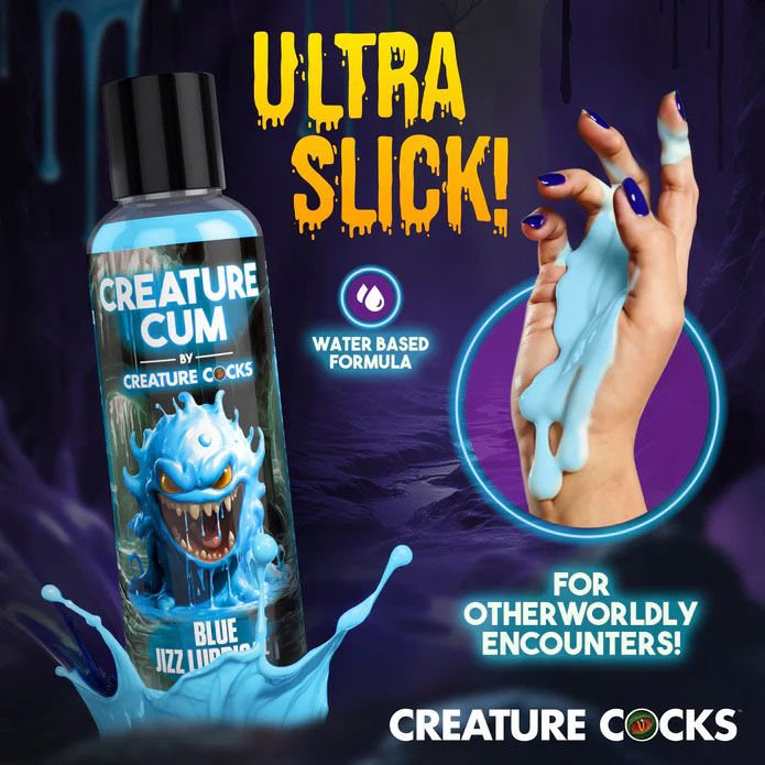 Creature Cum Blue Water - Based Lubricant 8oz - US Stores