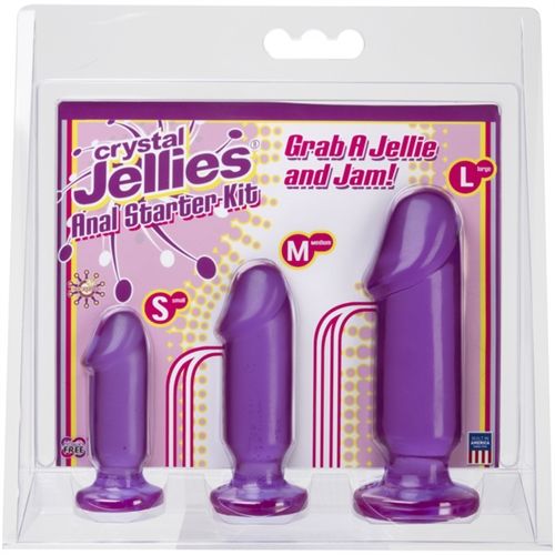 Crystal Jellies Anal Starter Kit - Pink - US Stores