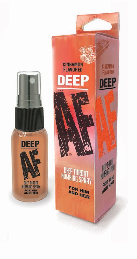 Deep Af Deep Throat Numbing Spray - Cinnamon - 1 Fl. Oz. - US Stores