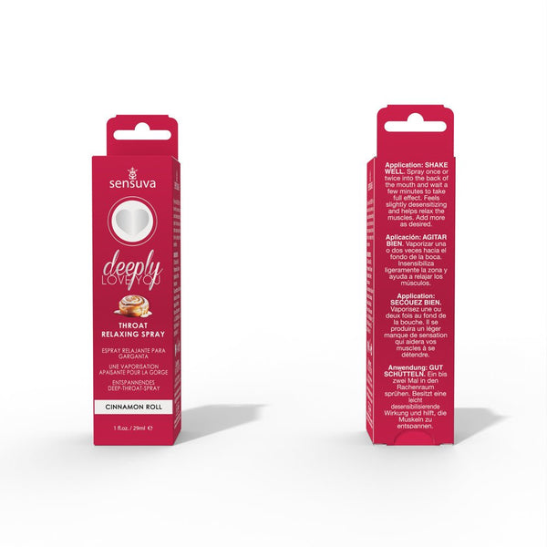 Deeply Love You Throat Relaxing Spray - Cinnamon Roll - 1 Fl. Oz. - US Stores