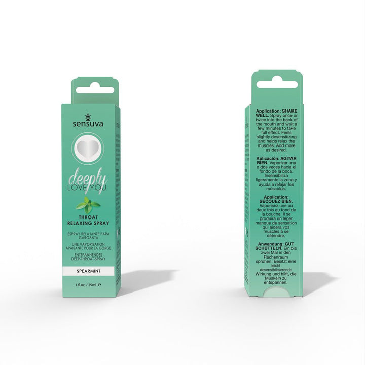 Deeply Love You Throat Relaxing Spray - Spearmint - 1 Fl. Oz. - US Stores
