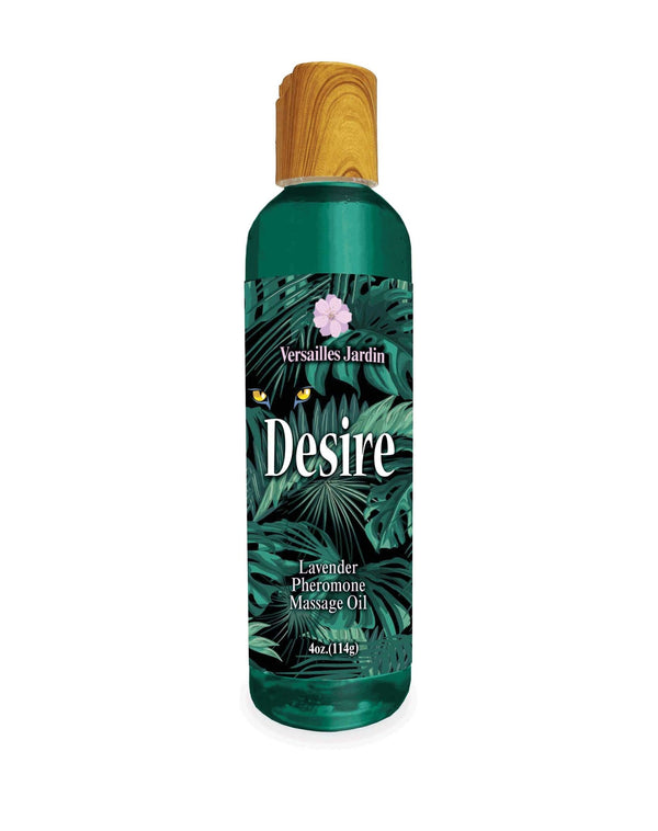 Desire Pheromone Massage Oil 4 Oz - Lavender - US Stores