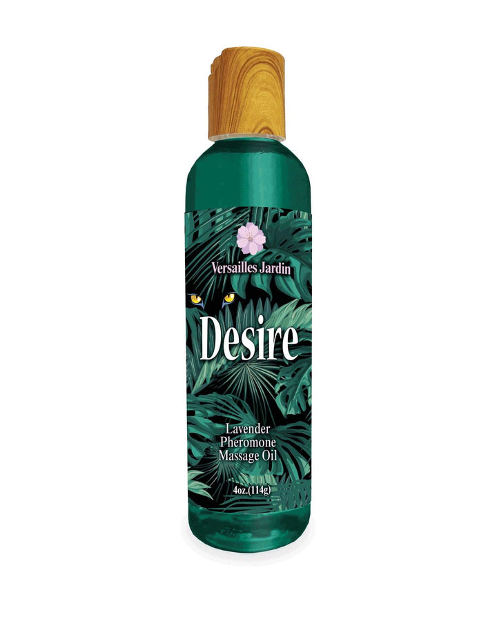 Desire Pheromone Massage Oil 4 Oz - Lavender - US Stores