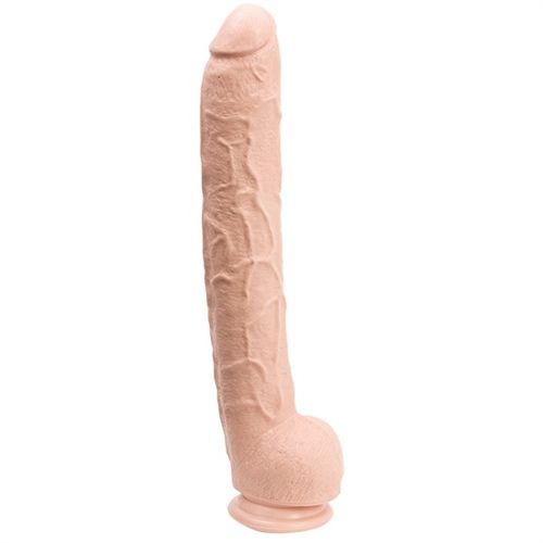 Dick Rambone Cock - 17 Inch - White - US Stores