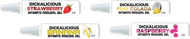 Dickalicious - 2ml Tubes Wall Mount - 144 Pc Display - US Stores