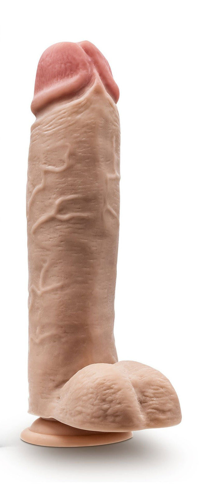 Dr. Skin - Mr. Mister - 10.5 Inch Dildo With Balls - Beige - US Stores