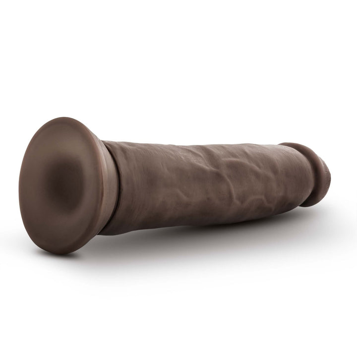 Dr. Skin Plus - 9 Inch Posable Thick Dildo - Chocolate - US Stores