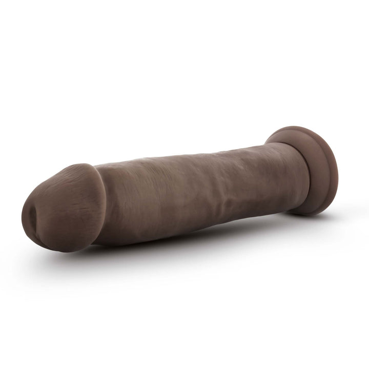 Dr. Skin Plus - 9 Inch Posable Thick Dildo - Chocolate - US Stores