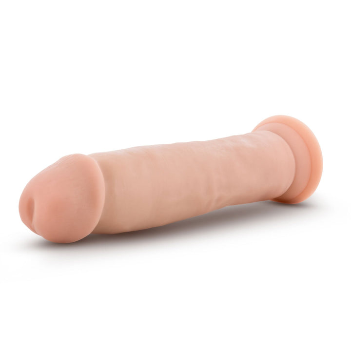 Dr. Skin Plus - 9 Inch Posable Thick Dildo - Vanilla - US Stores
