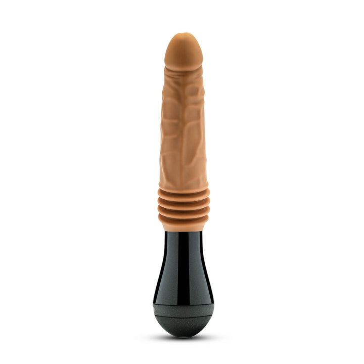 Dr. Skin Silicone - Dr. Arthur - Thrusting Gyrating Vibrating Dildo - Tan - US Stores