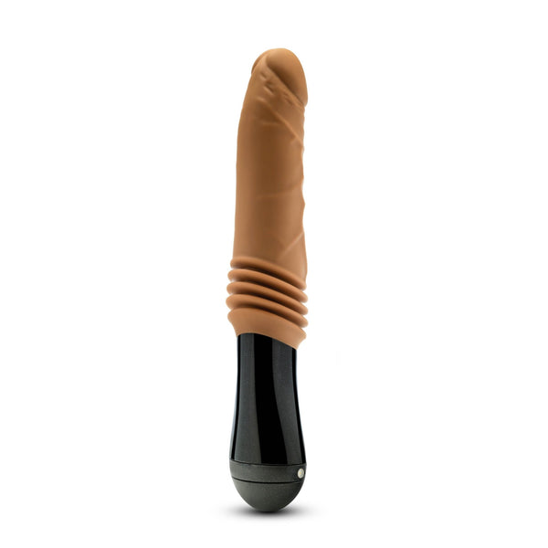 Dr. Skin Silicone - Dr. Arthur - Thrusting Gyrating Vibrating Dildo - Tan - US Stores