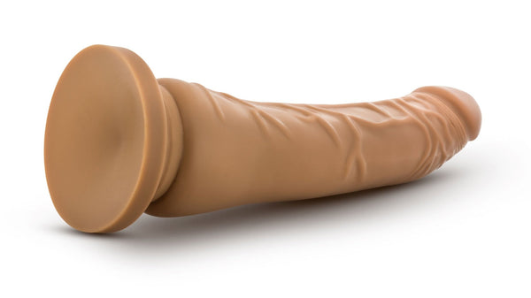 Dr. Skin Silicone - Dr. Noah - 8 Inch Dong With Suction Cup - Mocha - US Stores