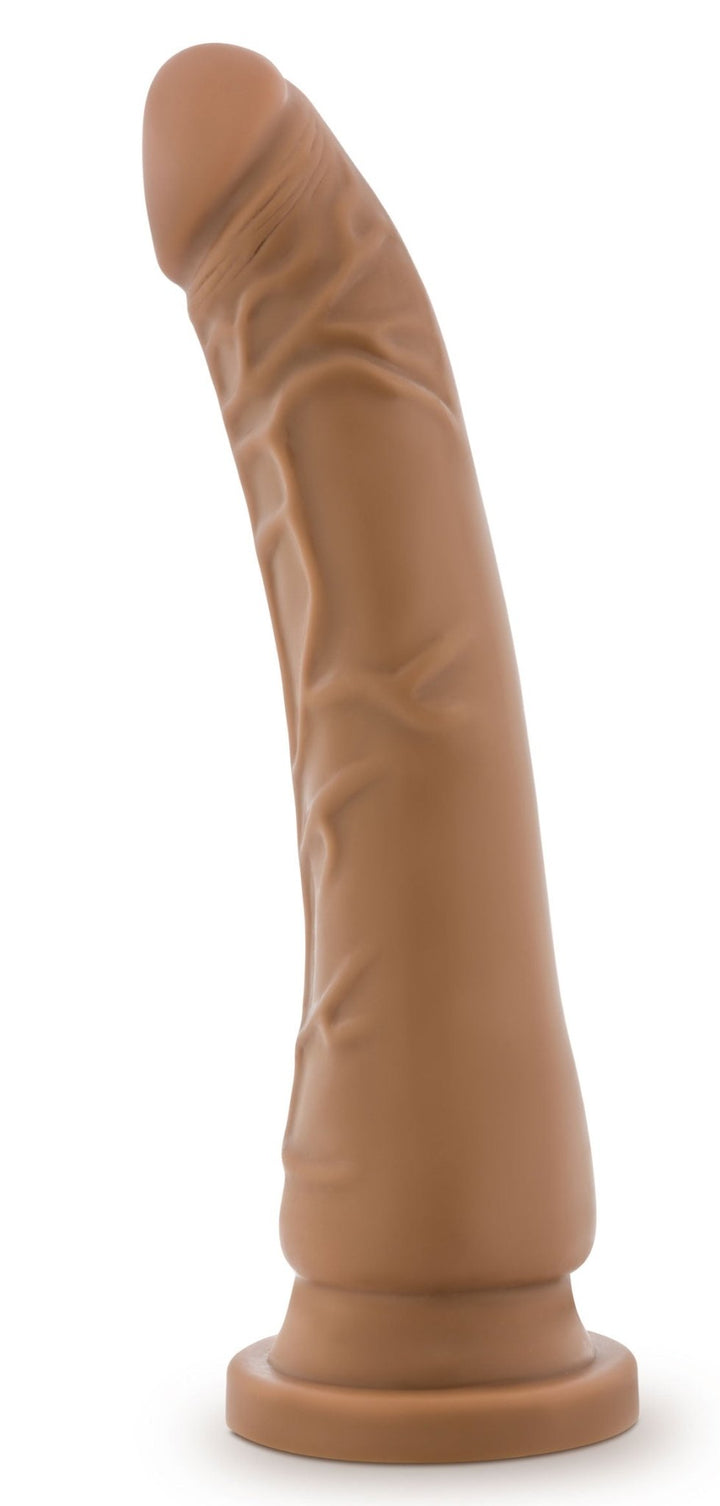 Dr. Skin Silicone - Dr. Noah - 8 Inch Dong With Suction Cup - Mocha - US Stores