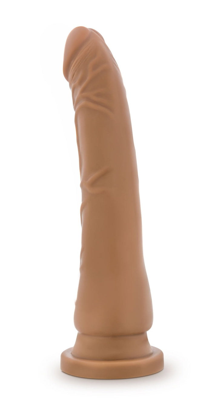Dr. Skin Silicone - Dr. Noah - 8 Inch Dong With Suction Cup - Mocha - US Stores