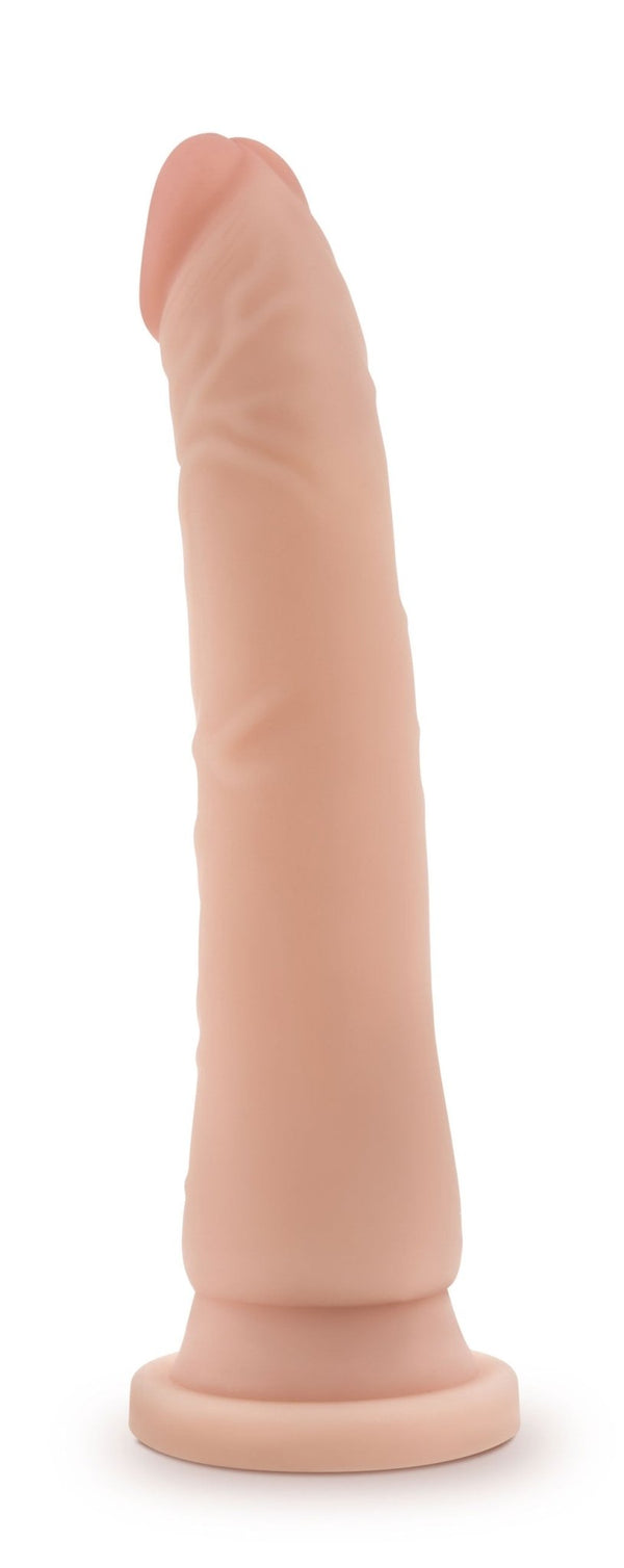 Dr. Skin Silicone - Dr. Noah - 8 Inch Dong With Suction Cup - Vanilla - US Stores