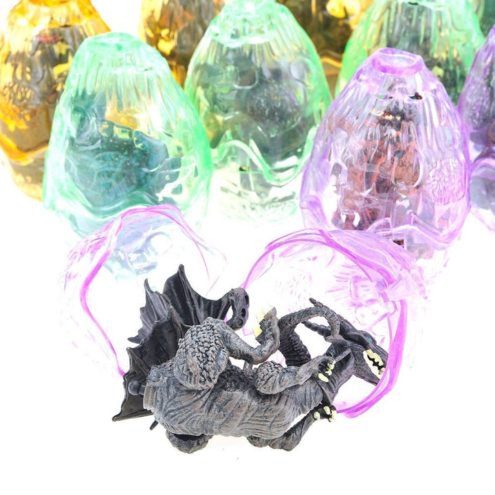 Dragon Figurine Puzzles In Hatching Jurrasic Eggs (12 Eggs Per Pack) - US Stores