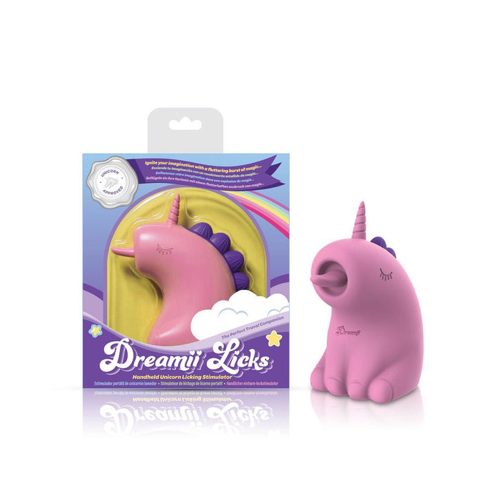 Dreamii Licks Licking Unicorn Stimulator - Mystical Pink - US Stores