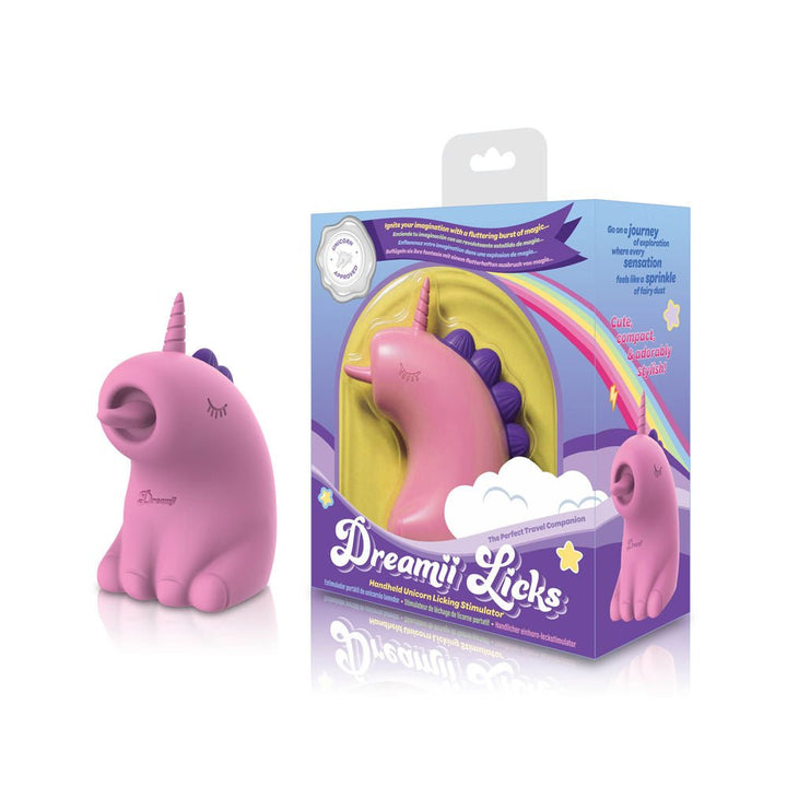 Dreamii Licks Licking Unicorn Stimulator - Mystical Pink - US Stores