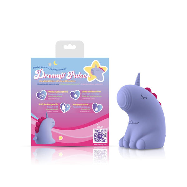 Dreamii Pulse Pulsing Unicorn Stimulator - Mystical Purple - US Stores