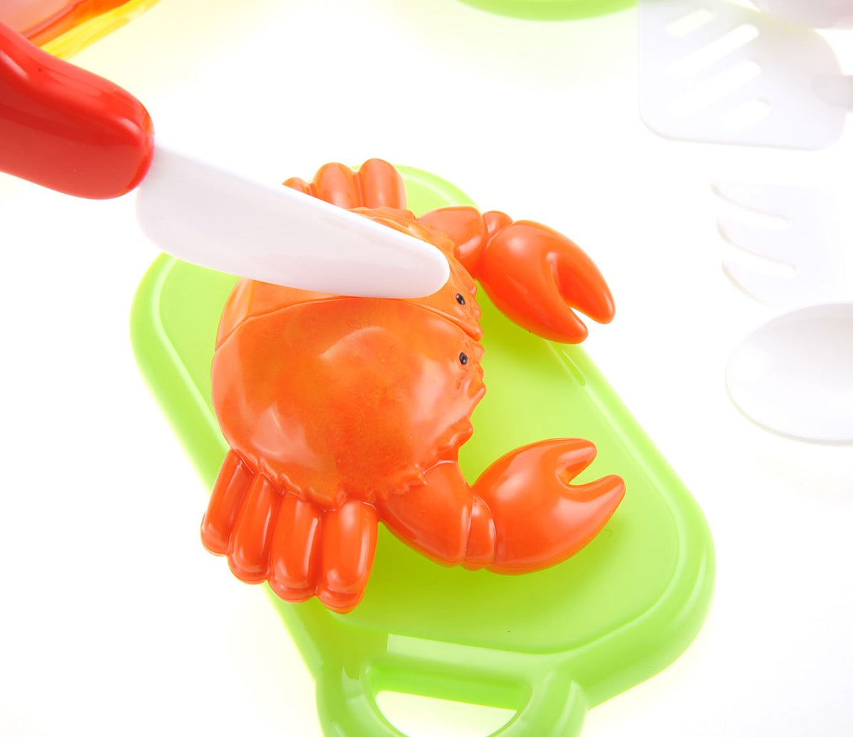 Seafood Cutting Food Playset for Kids – Pretend Cooking Kitchen Toy