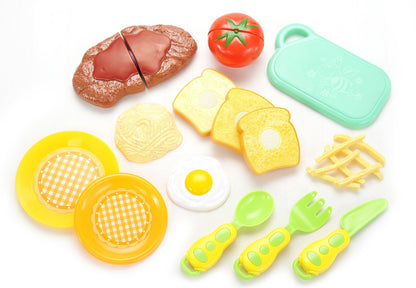 Kitchen Fun Steak & Egg Cutting Food Playset