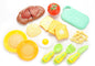Kitchen Fun Steak & Egg Cutting Food Playset