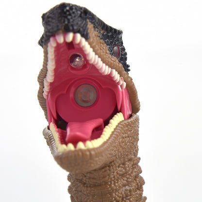 Remote Control Velociraptor Dinosaur with LED Lights, Sounds & Mist Spray