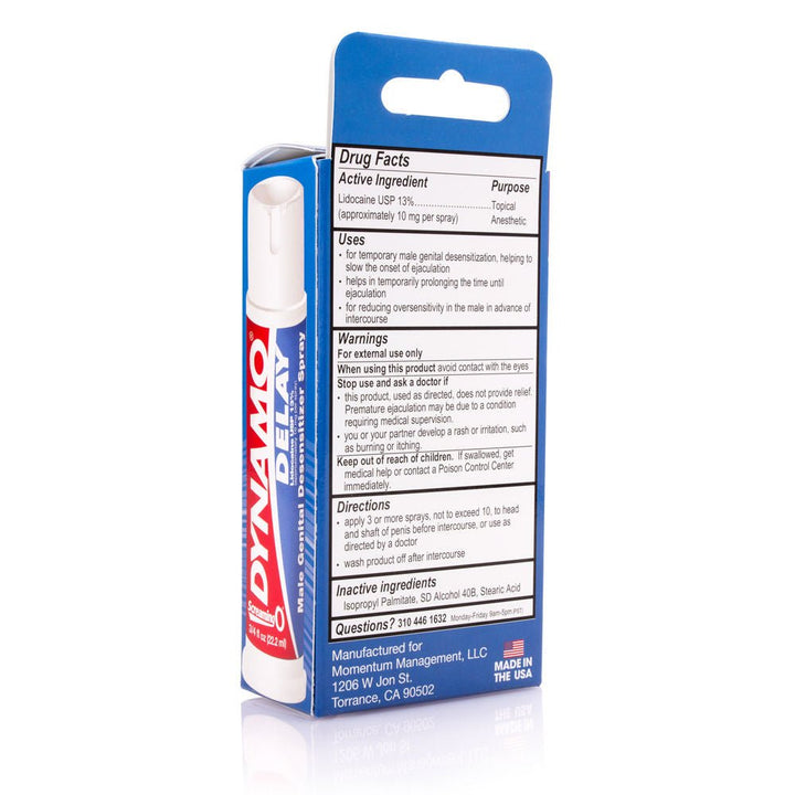 Dynamo Delay Spray - 6 Count Display - US Stores
