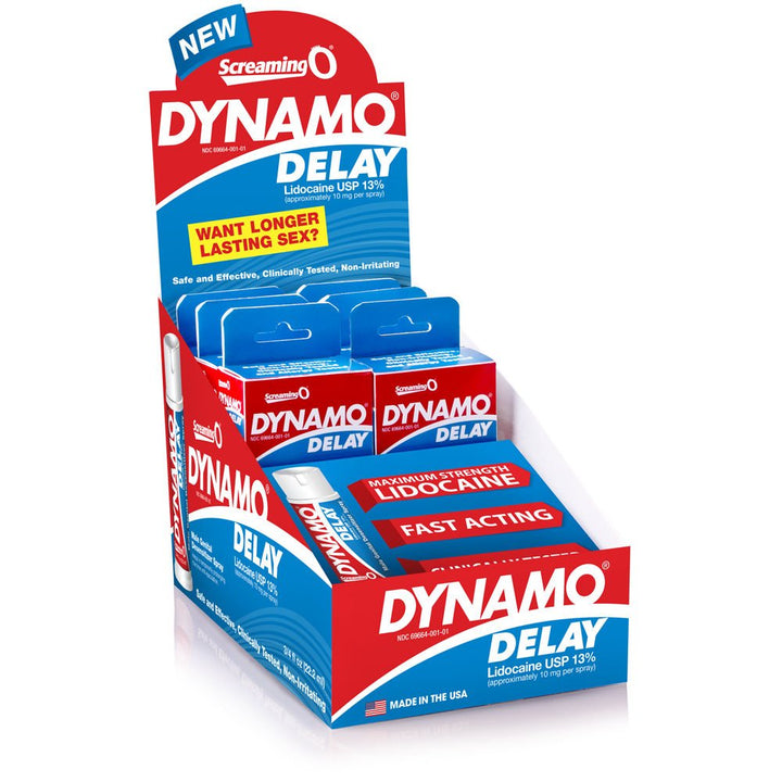 Dynamo Delay Spray - 6 Count Display - US Stores