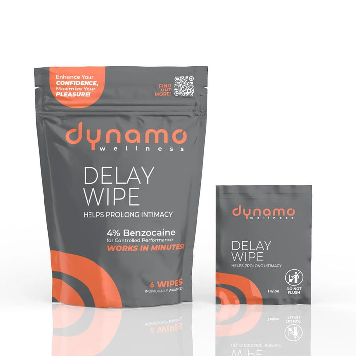 Dynamo Wellness Delay Wipe 4% - 6 Pack - US Stores