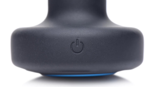 E - Stim and Vibrating Anal Plug - Black - US Stores