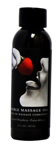 Edible Massage Oil - Strawberry - 2 Fl. Oz. - US Stores