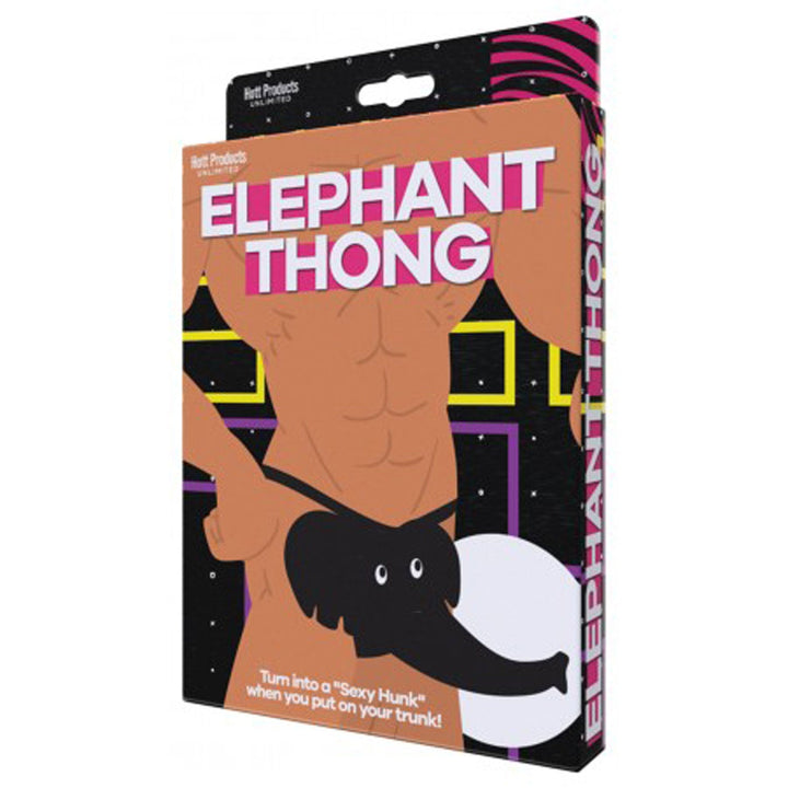Elephant Thong - Black - One Size - US Stores
