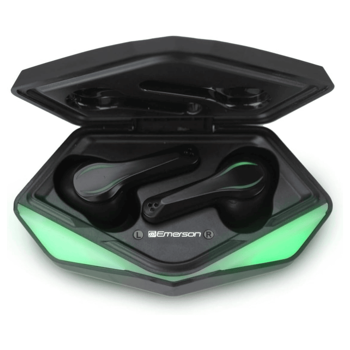 Emerson True Wireless Gaming Earbuds with Charging Case - US Stores