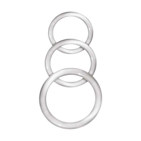 Enhancer Silicone Cockrings - Clear - US Stores