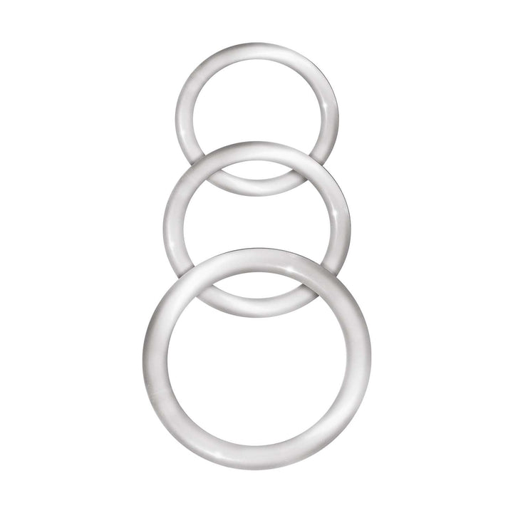 Enhancer Silicone Cockrings - Clear - US Stores