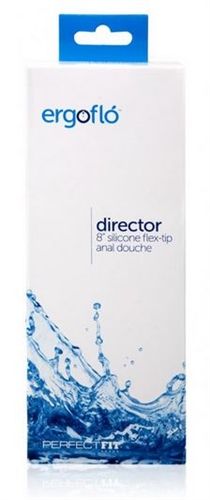 Ergoflo Director 8 Inch Silicone Flex - Tip Anal Douche - US Stores