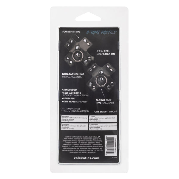 Euphoria Collection O - Ring Pasties - Black - US Stores