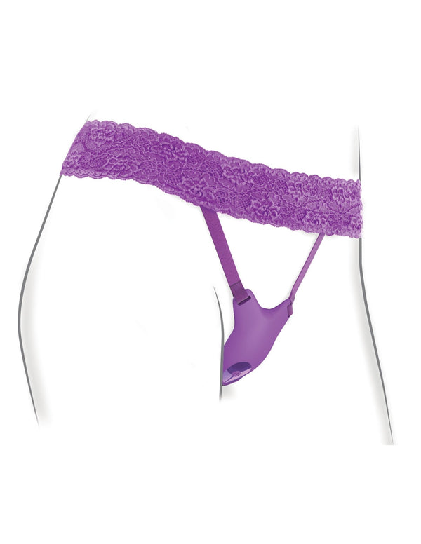Fantasy for Her Ultimate G - Spot Butterfly Strap - on - Purple - US Stores