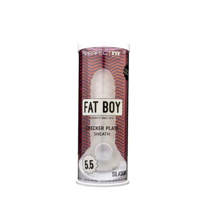 Fat Boy Checker Box Sheath 5.5 in Clear - US Stores