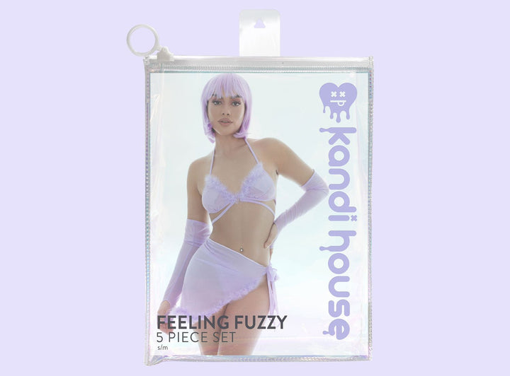 Feeling Fuzzy 5pc Set - Small/medium Lilac - US Stores