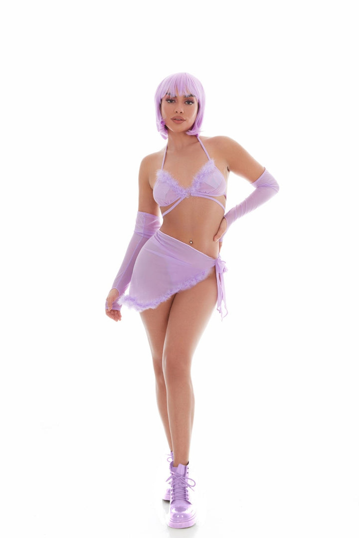 Feeling Fuzzy 5pc Set - Small/medium Lilac - US Stores