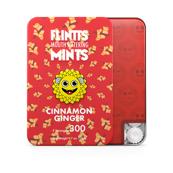 Flintts Mouth Watering Mints Cinnamon Ginger - F-Strength 300