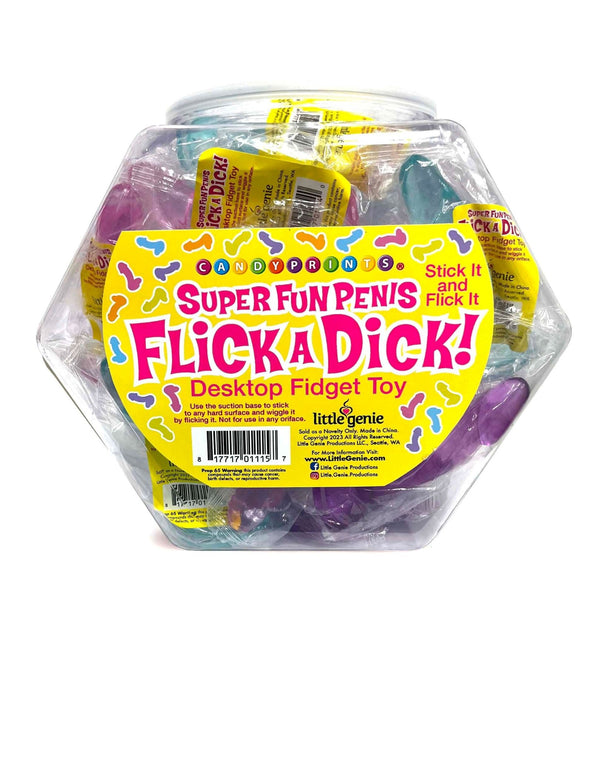Flick a Dick - Desktop Fidget Toy - Display of 24 - US Stores