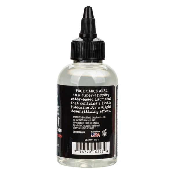 Fuck Sauce Anal Numbing Lubricant 4 Oz - US Stores