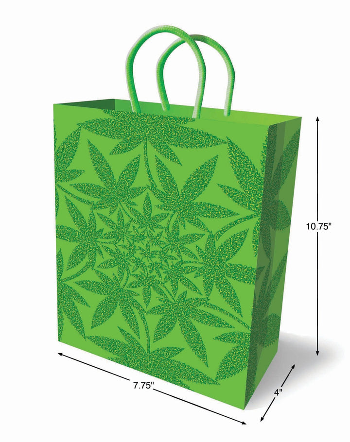Glitter Ganja Gift Bag - Green - US Stores